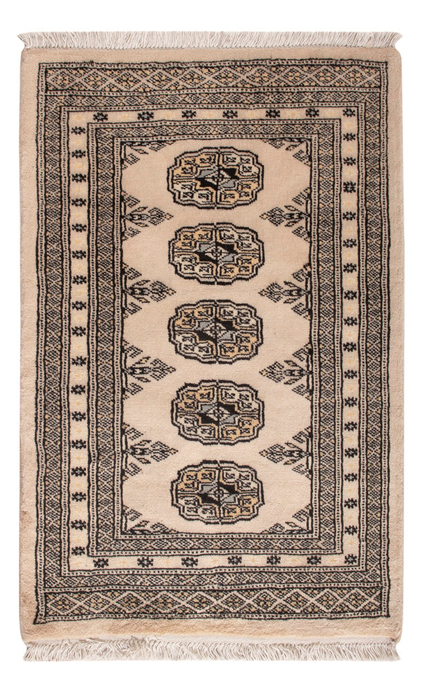Pakistani Rug - 95 x 63 cm - cream