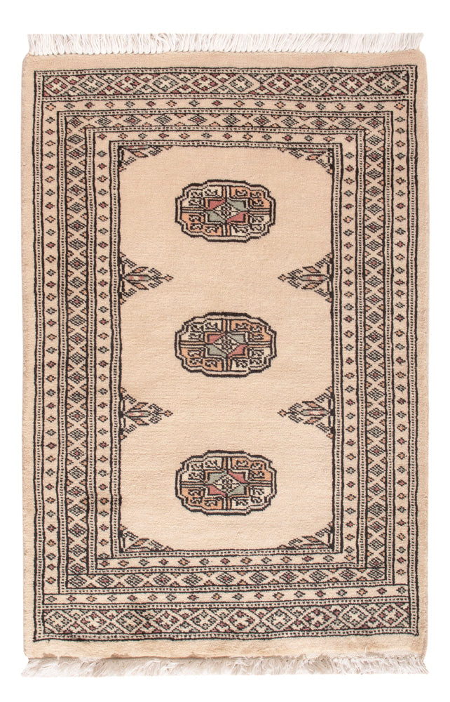 Pakistani Rug - 89 x 63 cm - cream