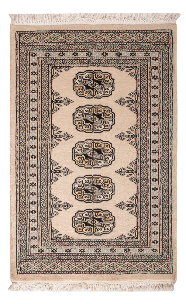 Pakistani Rug - 90 x 62 cm - cream