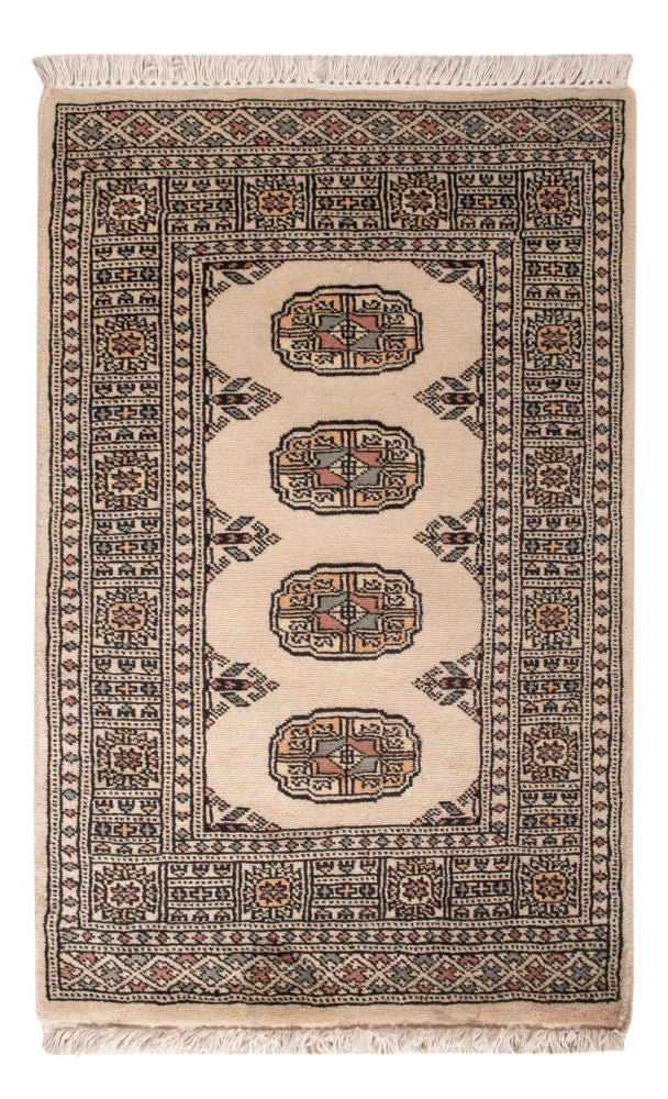 Pakistani Rug - 94 x 62 cm - cream