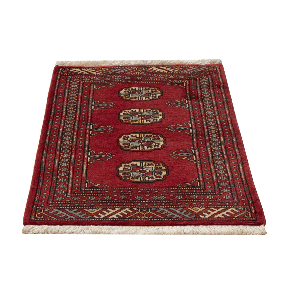 Pakistani Rug - 90 x 63 cm - red