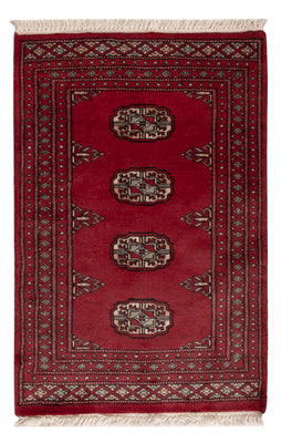 Pakistani Rug - 94 x 63 cm - red