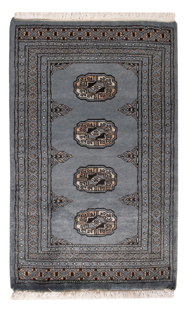 Pakistani Rug - 94 x 60 cm - light blue