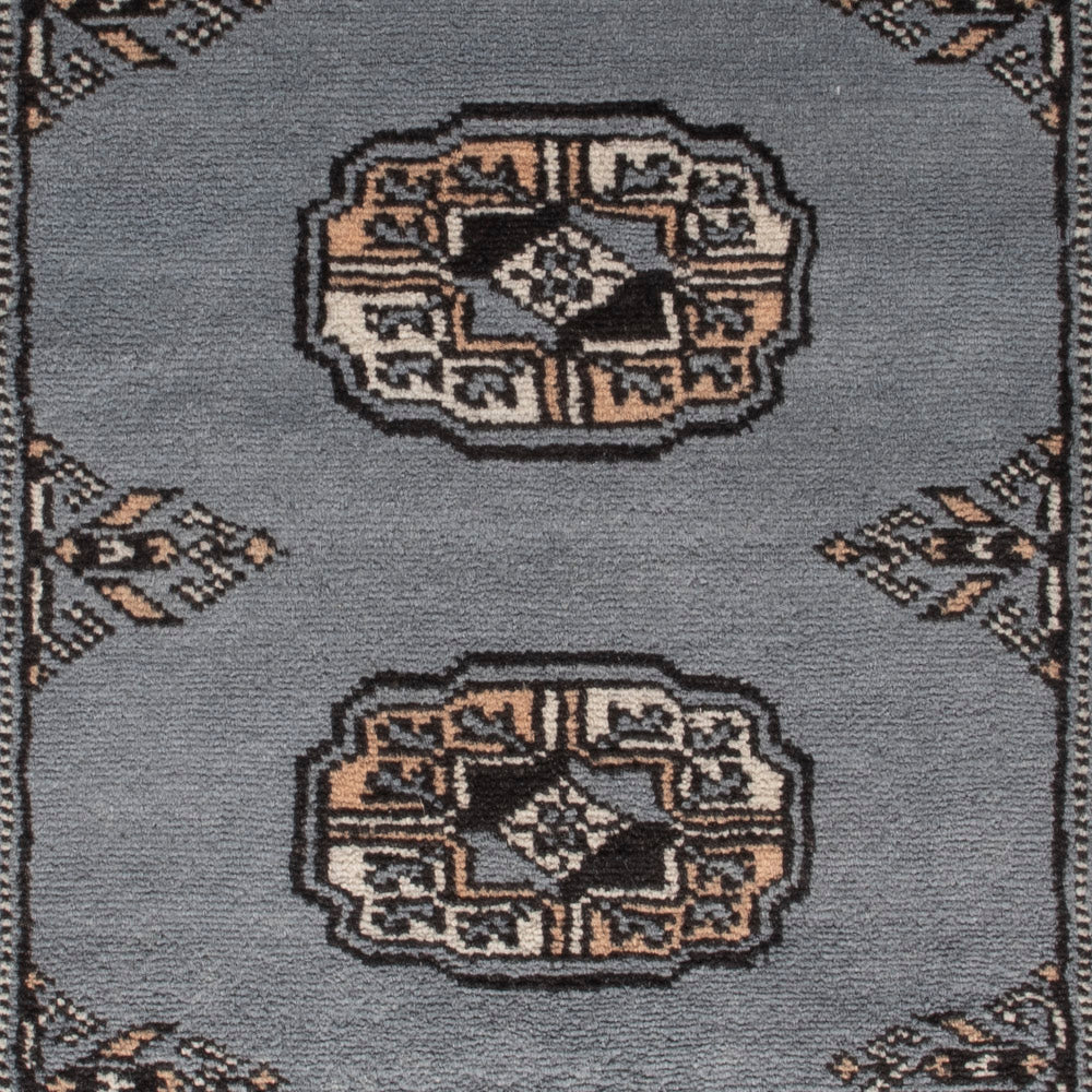 Pakistani Rug - 94 x 60 cm - light blue