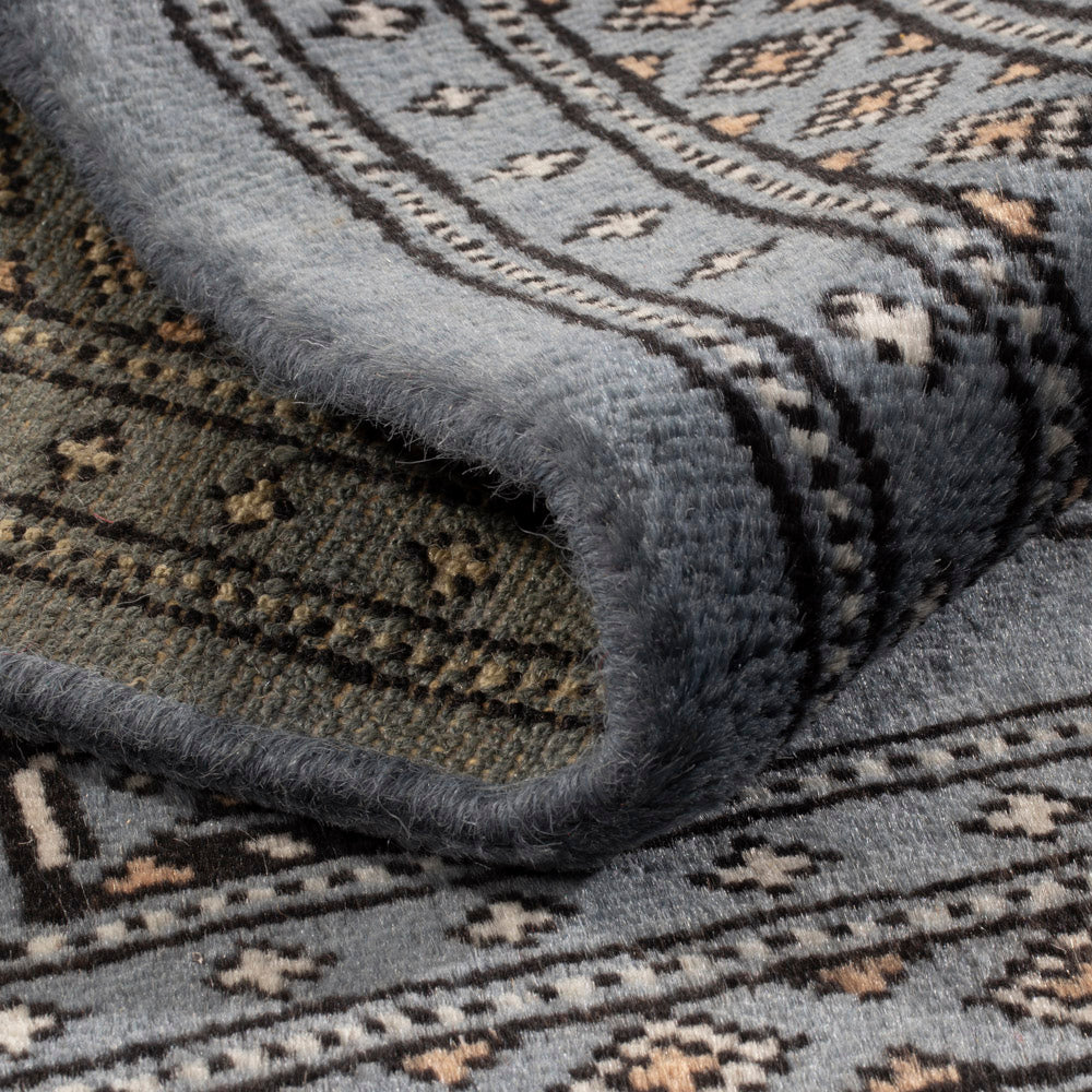 Pakistani Rug - 94 x 60 cm - light blue