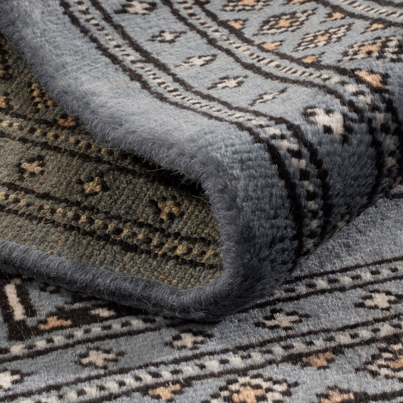 Pakistani Rug - 94 x 60 cm - light blue