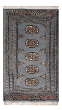 Pakistani Rug - 99 x 61 cm - light blue