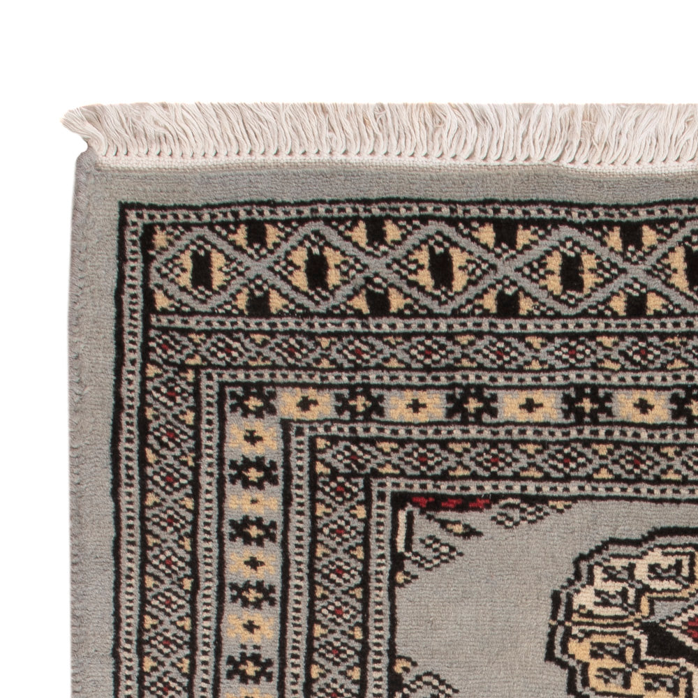 Pakistani Rug - 92 x 61 cm - grey