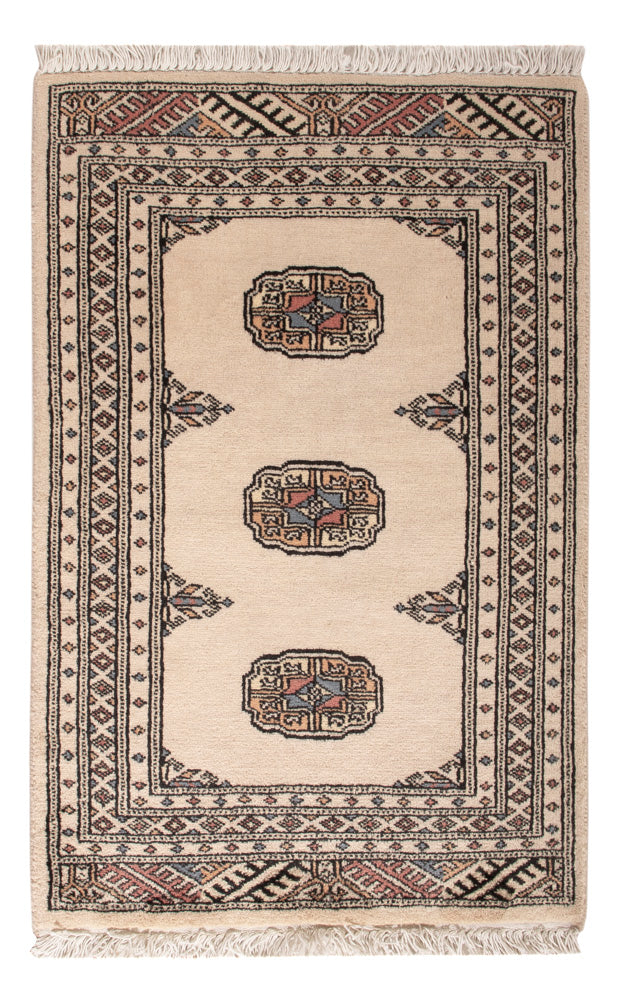Pakistani Rug - 92 x 63 cm - cream