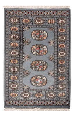 Pakistani Rug - 96 x 63 cm - light blue
