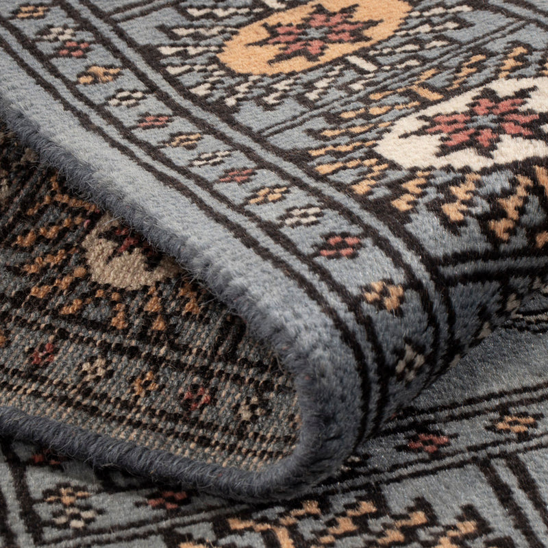 Pakistani Rug - 96 x 63 cm - light blue