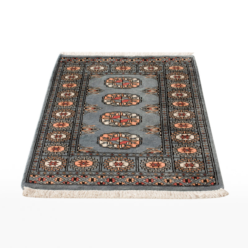 Pakistani Rug - 96 x 63 cm - light blue