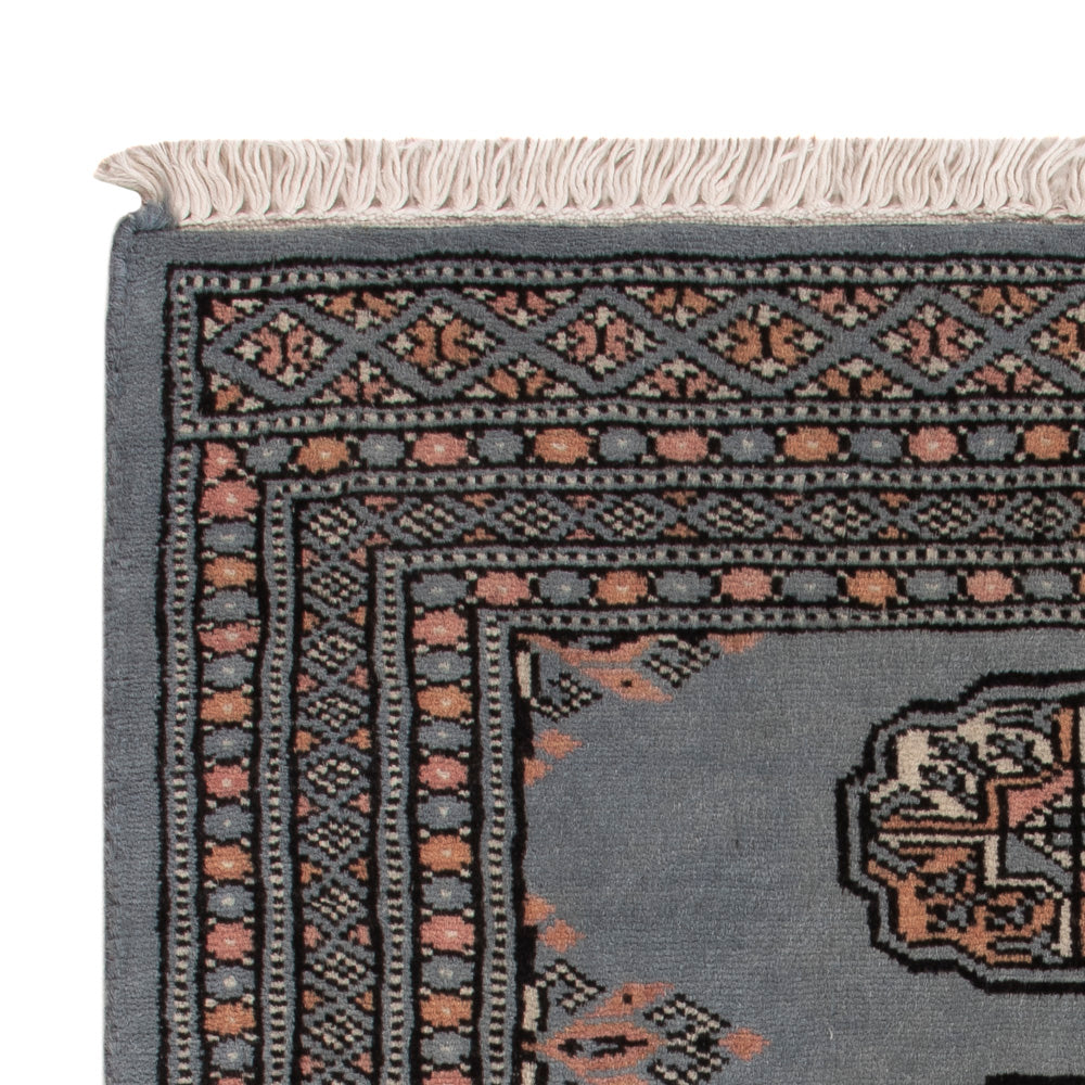 Pakistani Rug - 92 x 63 cm - light blue