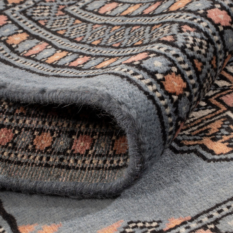 Pakistani Rug - 92 x 63 cm - light blue