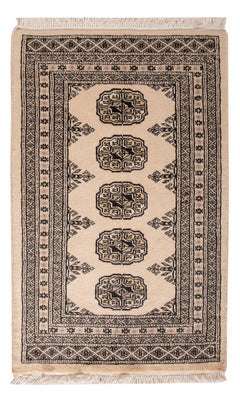 Pakistani Rug - 94 x 62 cm - cream