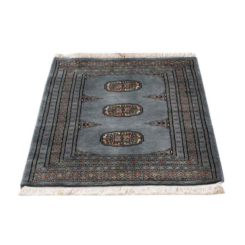 Pakistani Rug - 81 x 61 cm - light blue