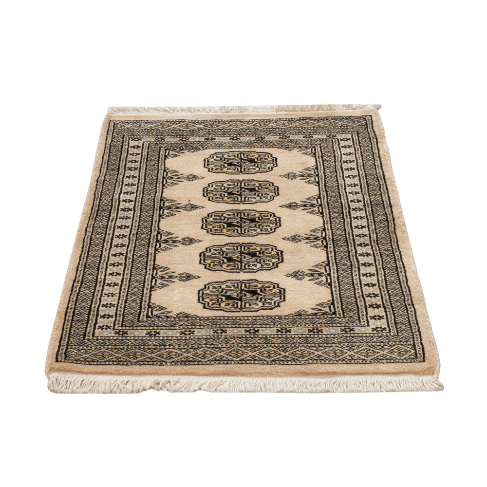 Pakistani Rug - 90 x 61 cm - cream
