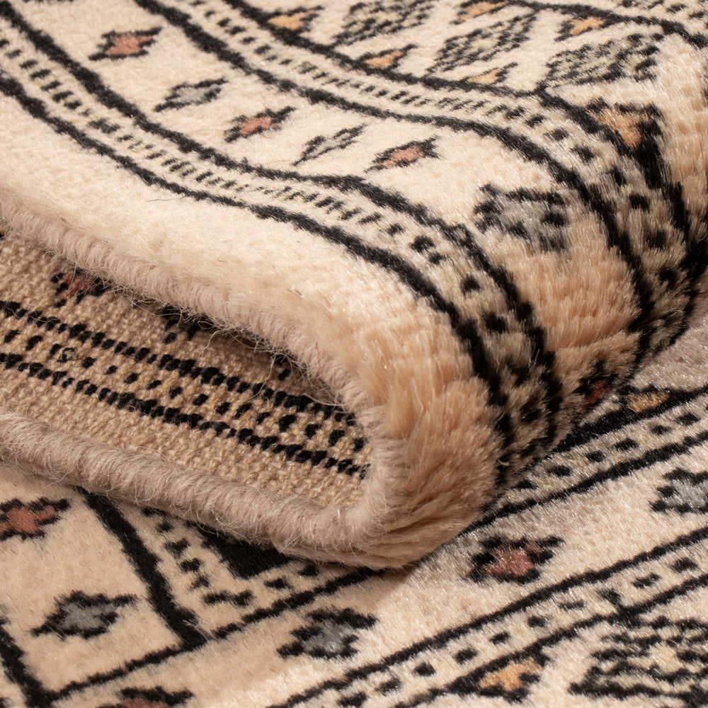 Pakistani Rug - 96 x 60 cm - cream