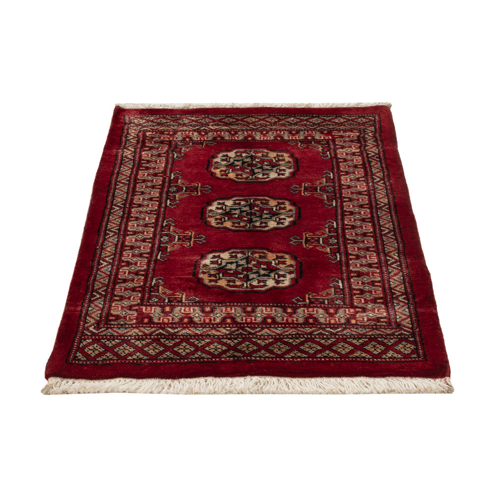 Pakistani Rug - 91 x 64 cm - red