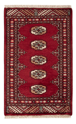 Pakistani Rug - 90 x 60 cm - red