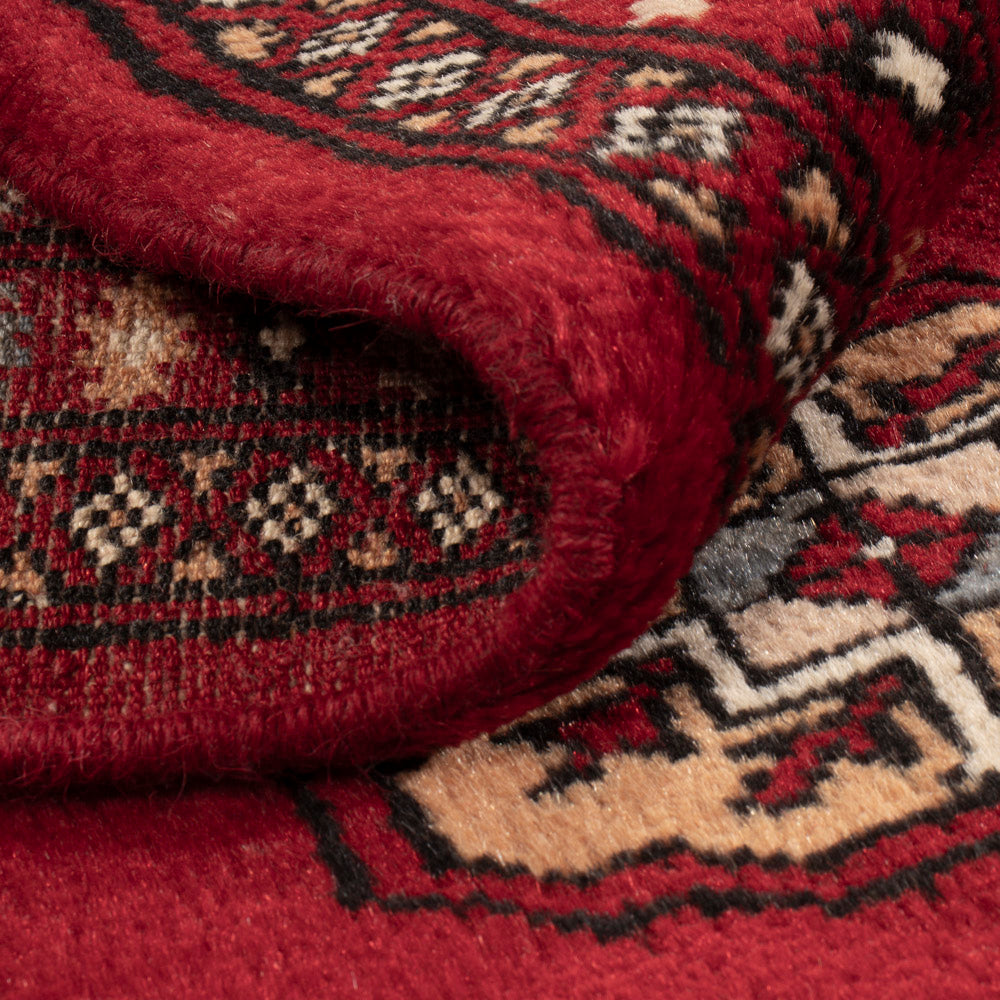Pakistani Rug - 90 x 60 cm - red
