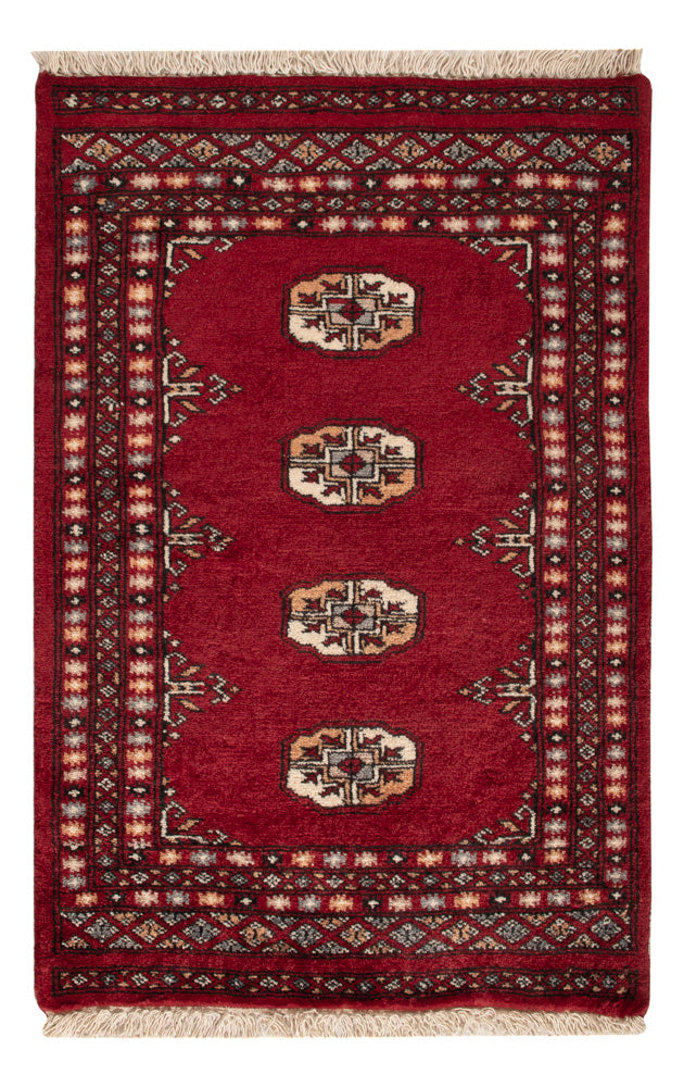 Pakistani Rug - 91 x 62 cm - red