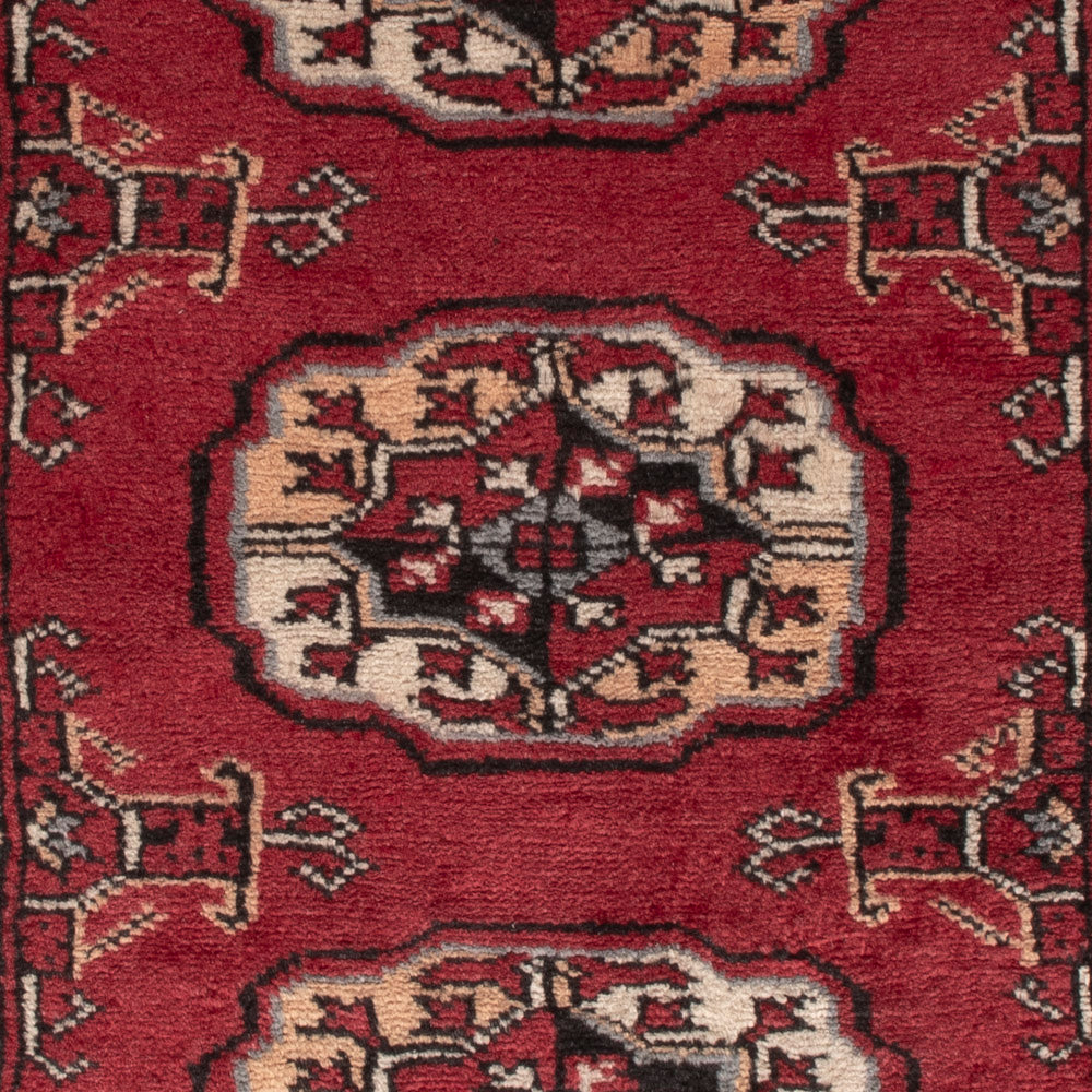 Pakistani Rug - 90 x 64 cm - red