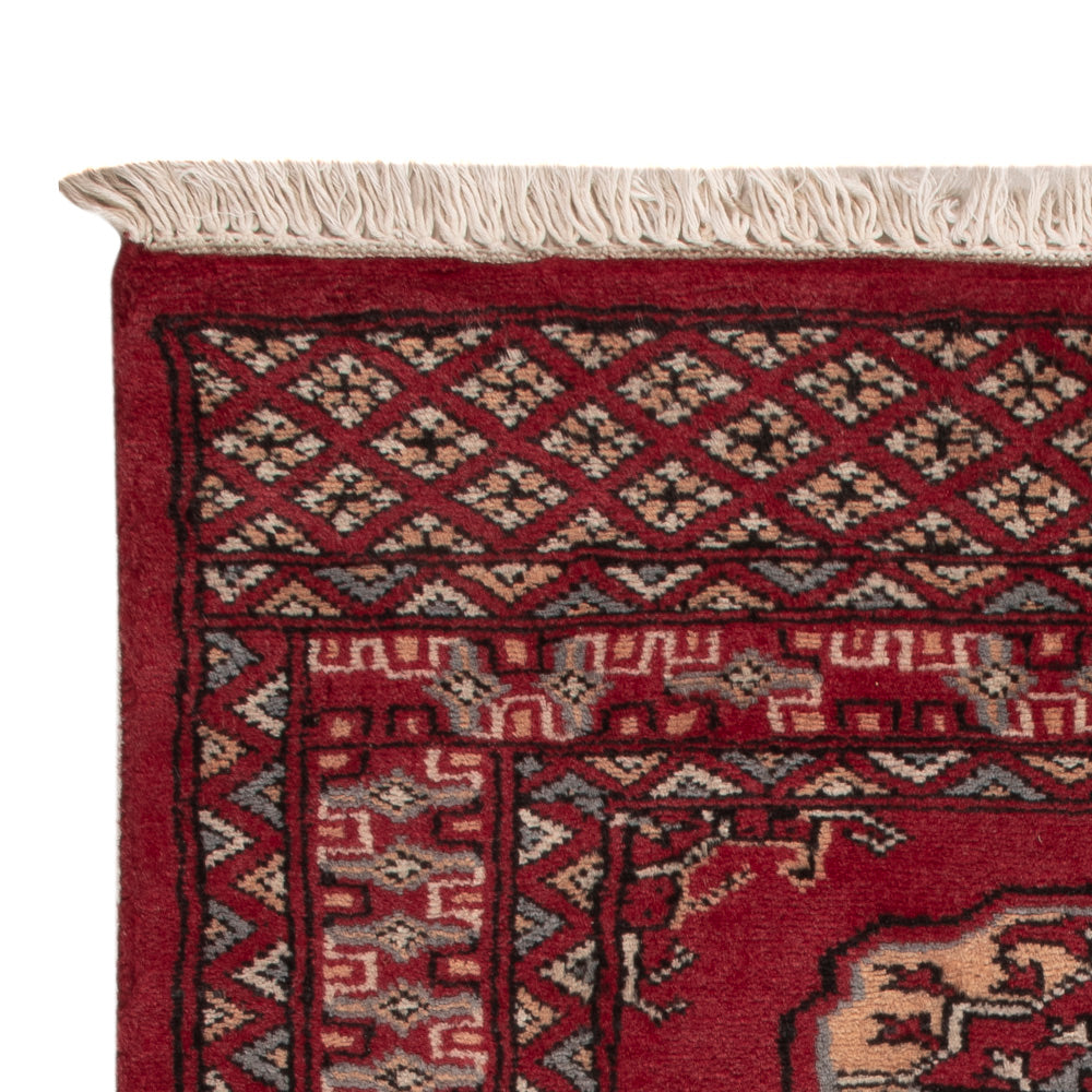 Pakistani Rug - 90 x 64 cm - red