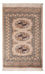 Pakistani Rug - 94 x 64 cm - light brown