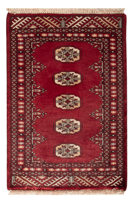 Pakistani Rug - 89 x 62 cm - red