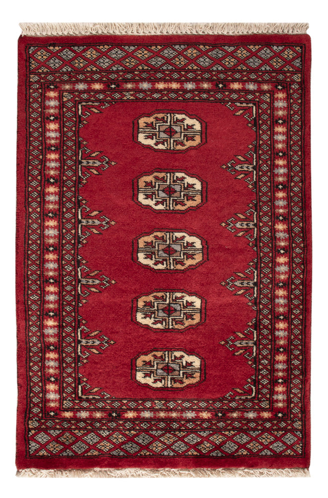 Pakistani Rug - 91 x 61 cm - red