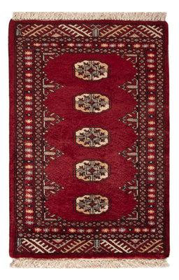 Pakistani Rug - 92 x 63 cm - red