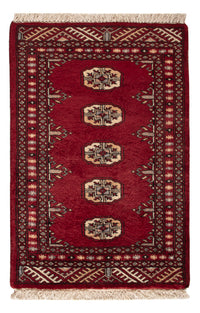 Pakistani Rug - 92 x 63 cm - red
