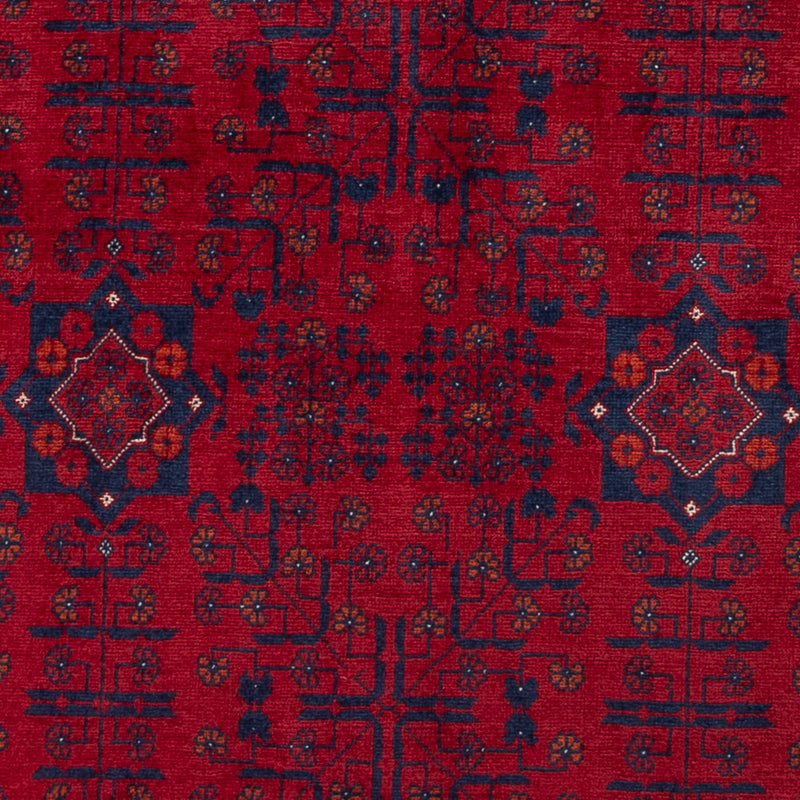 Afghan Rug - Royal - 150 x 101 cm - red