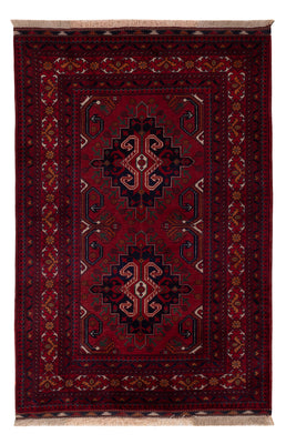 Afghan Rug - Royal - 149 x 99 cm - red