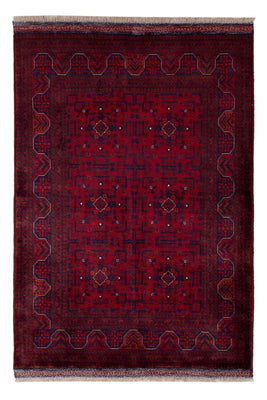 Afghan Rug - Royal - 147 x 103 cm - red