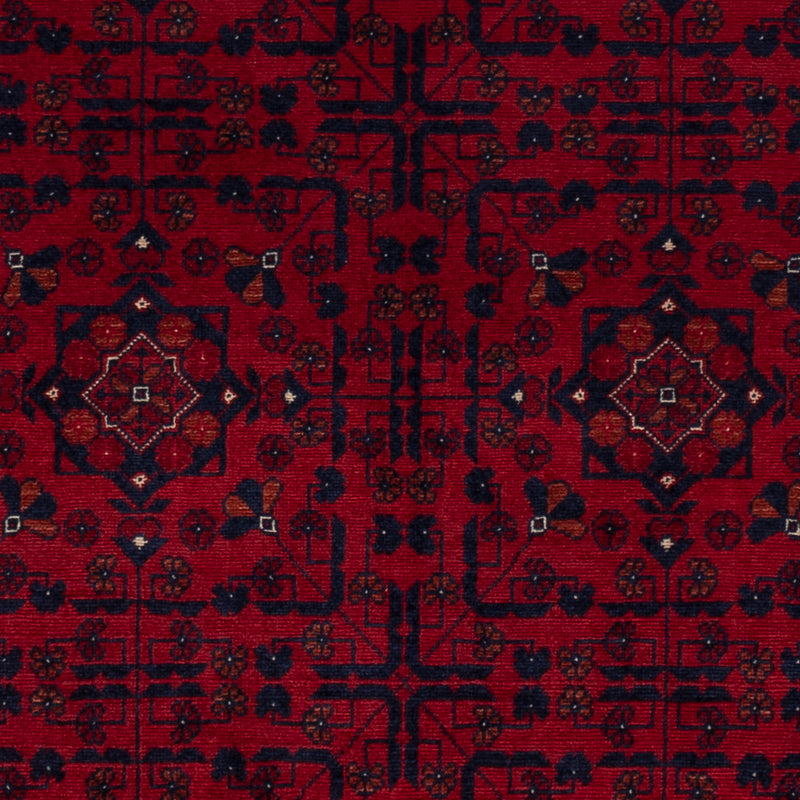 Afghan Rug - Royal - 150 x 101 cm - red