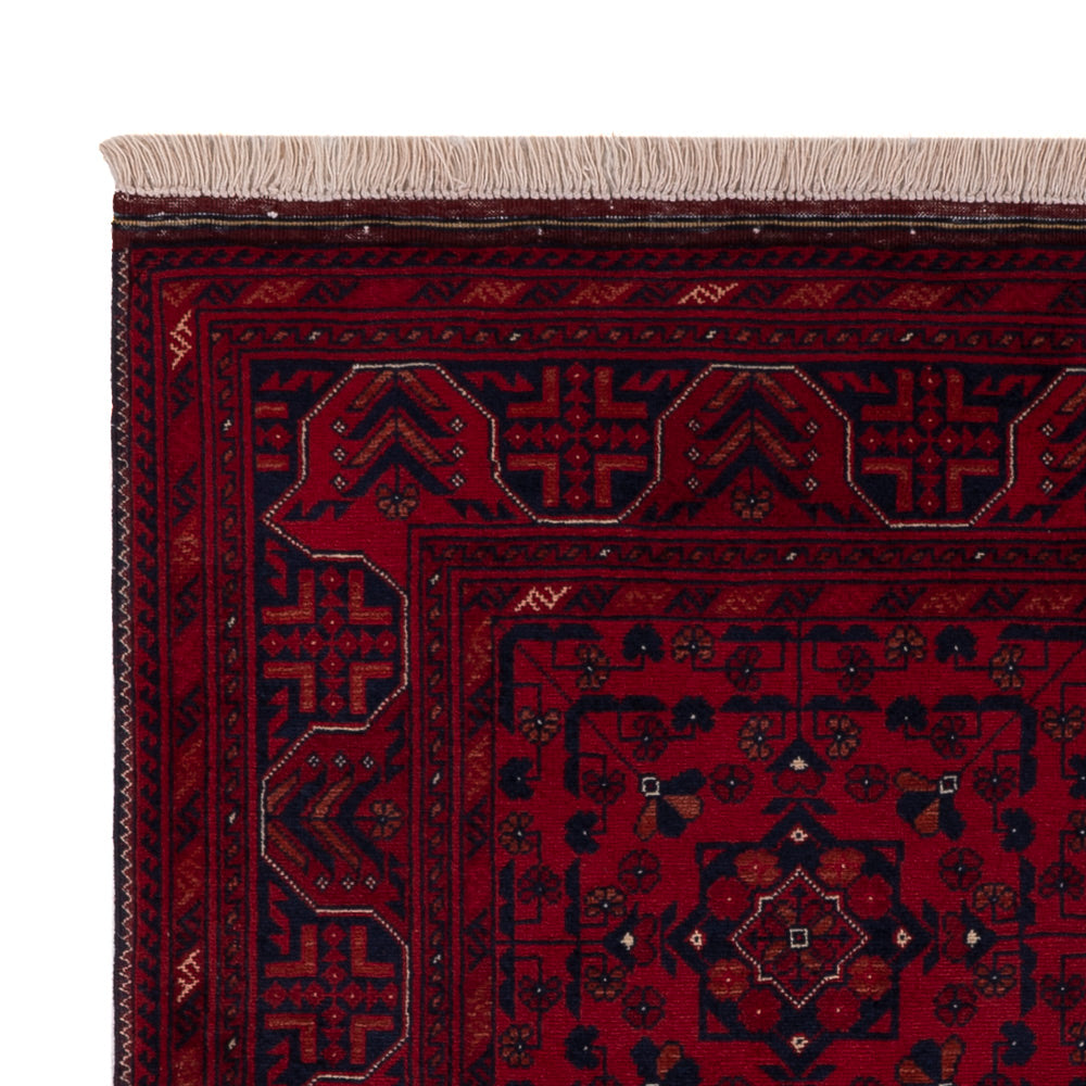 Afghan Rug - Royal - 150 x 101 cm - red
