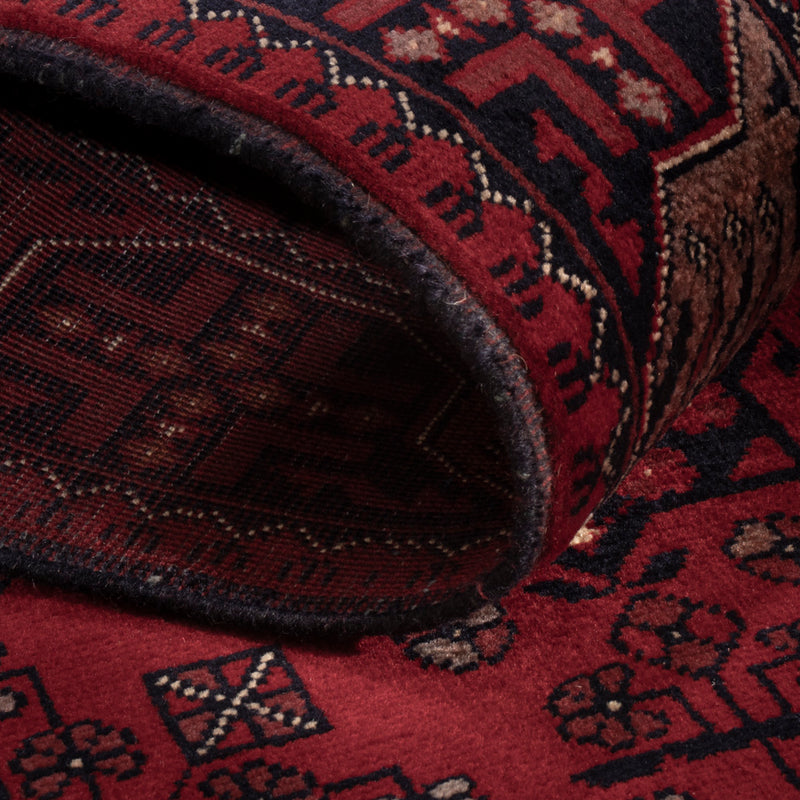 Afghan Rug - Royal - 150 x 102 cm - red