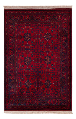 Afghan Rug - Royal - 152 x 104 cm - red