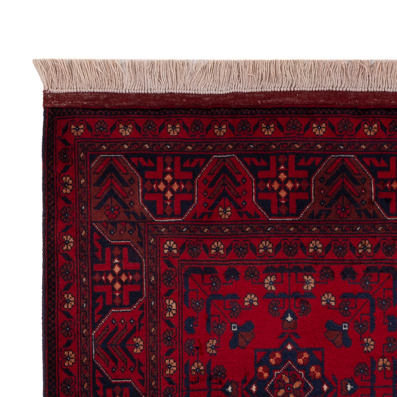 Afghan Rug - Royal - 152 x 104 cm - red