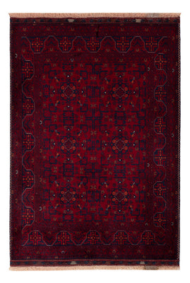 Afghan Rug - Royal - 146 x 103 cm - red