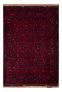 Afghan Rug - Royal - 146 x 103 cm - red