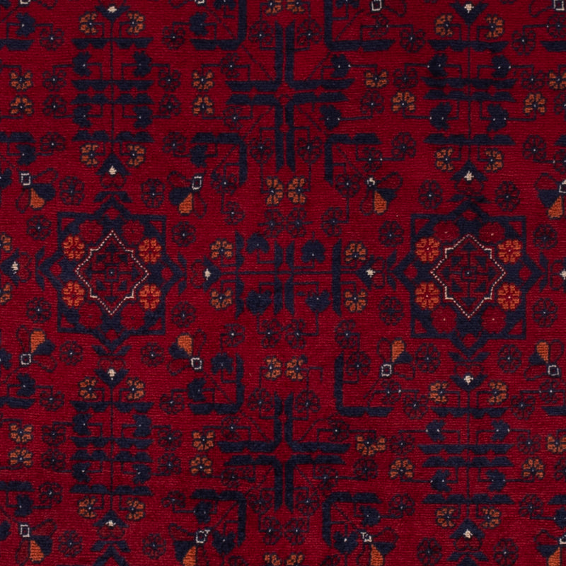 Afghan Rug - Royal - 146 x 103 cm - red
