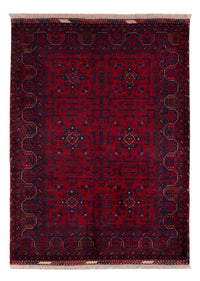 Afghan Rug - Royal - 140 x 103 cm - red