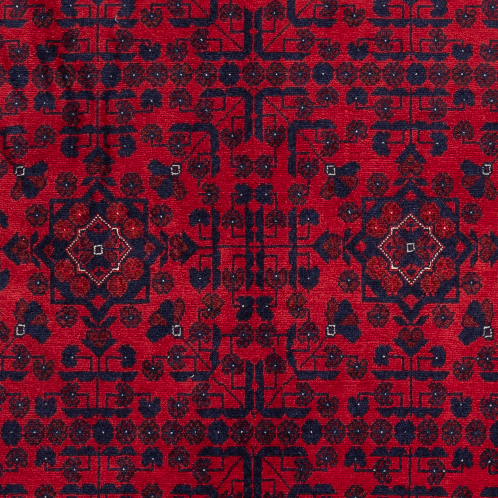 Afghan Rug - Royal - 146 x 102 cm - red