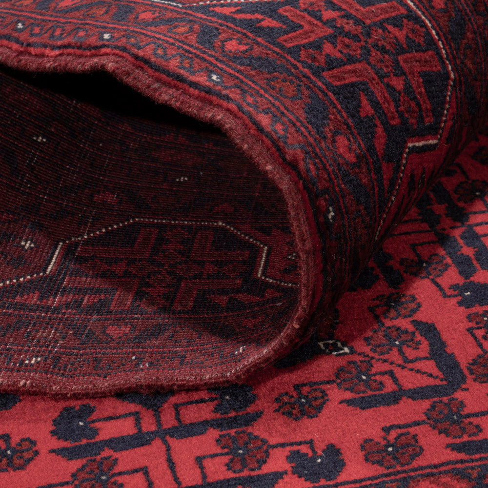 Afghan Rug - Royal - 146 x 102 cm - red