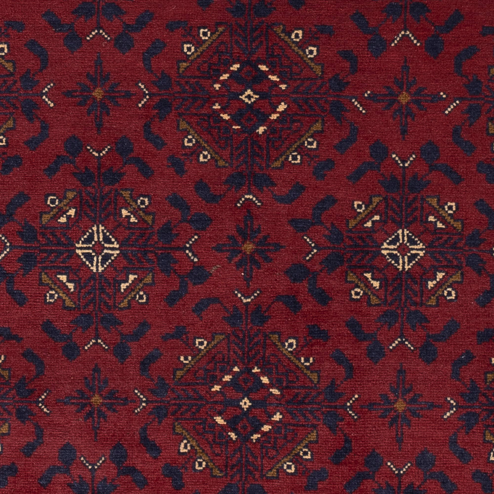 Afghan Rug - 141 x 101 cm - red