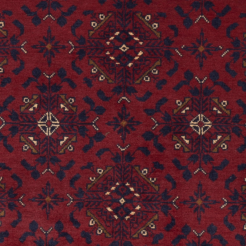 Afghan Rug - 141 x 101 cm - red