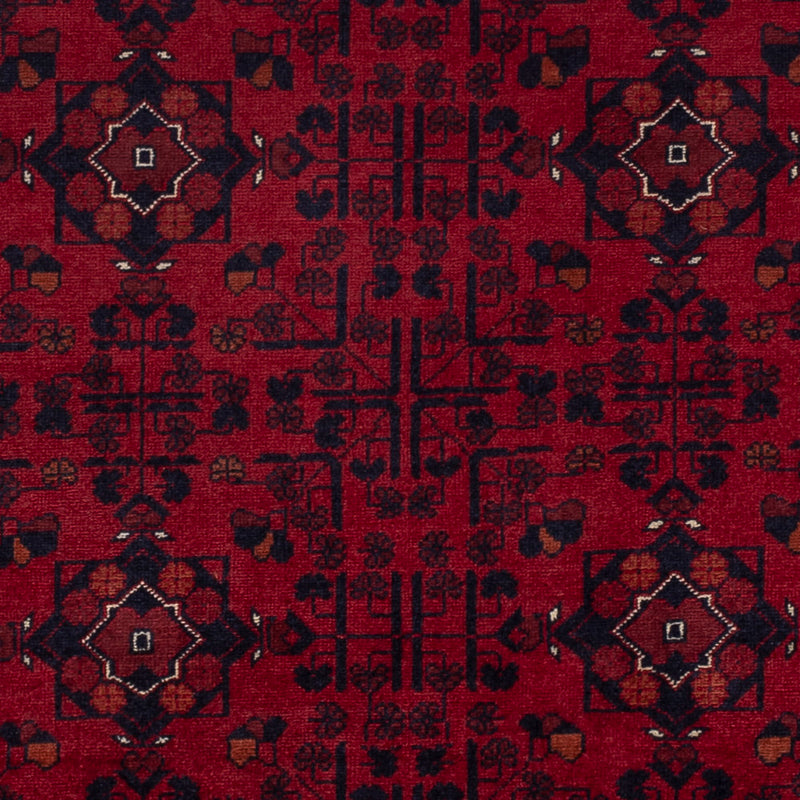 Afghan Rug - Royal - 146 x 102 cm - red